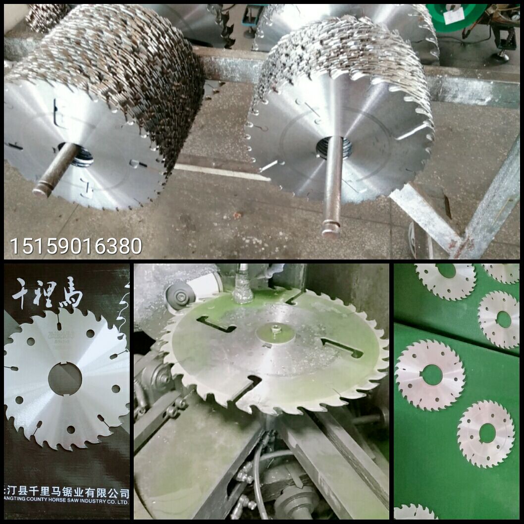 硬质合金圆锯片的修磨当锯片不再锋利,切断横截面粗糙,必须对锯片进行修磨,否则对切割效果有很大的影响,导致锯片使用寿命缩短,有以下情况须进行修磨更换处理: